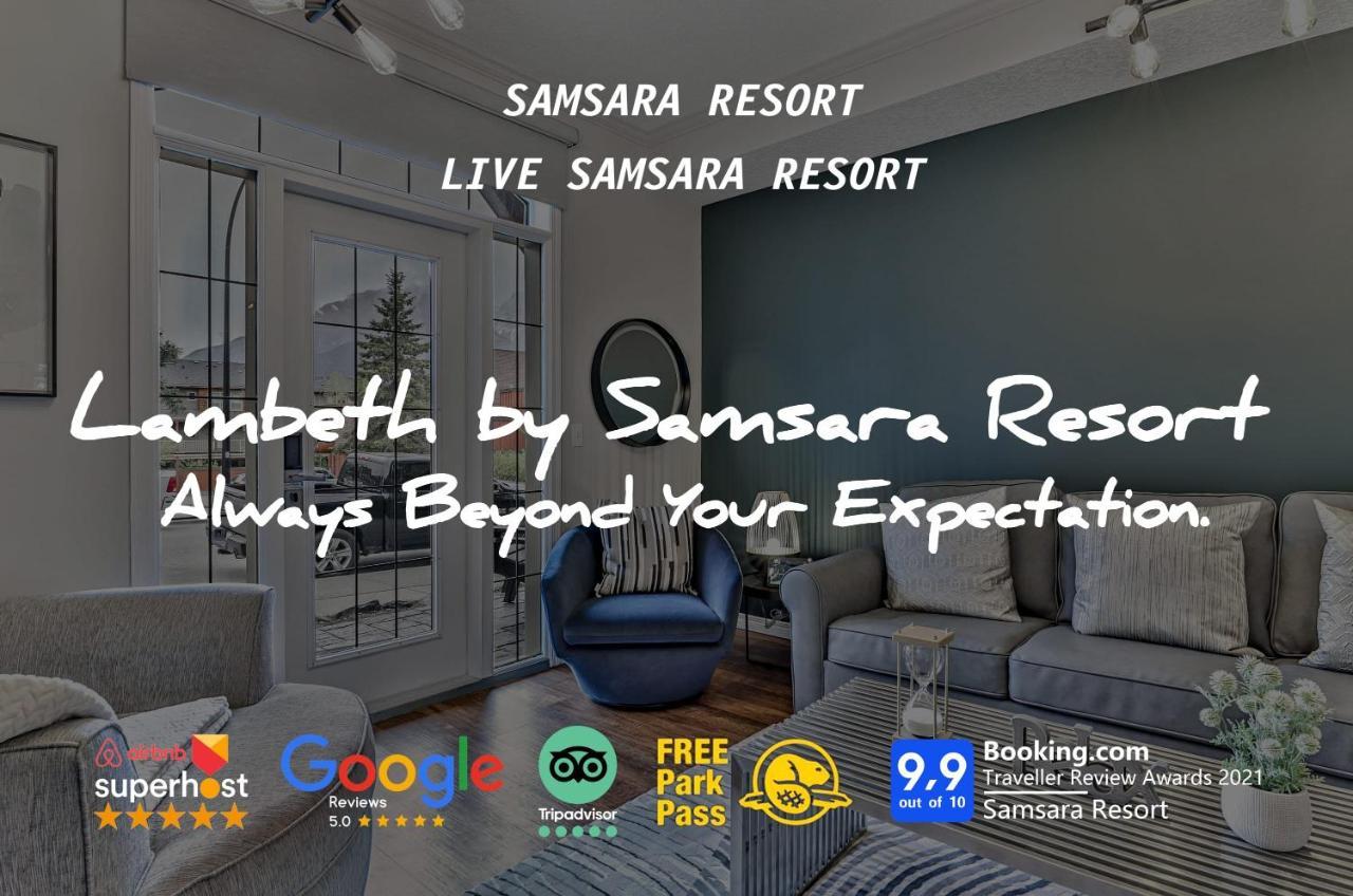 The Lambeth By Samsara Resort Private Entry Panorama Top View 2Br And 2Bth Canmore Exterior photo